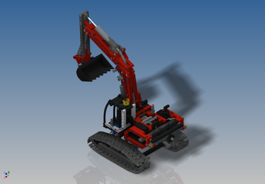 Lego乐高科技挖掘机8294