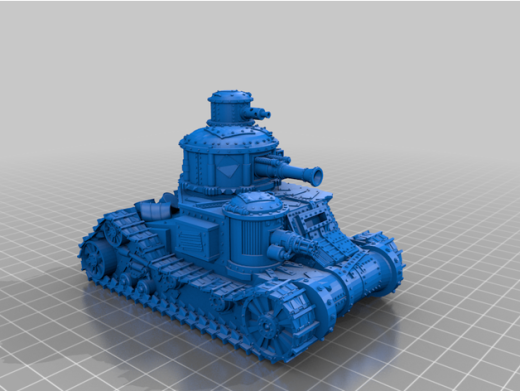 Ork Kill Style坦克模型