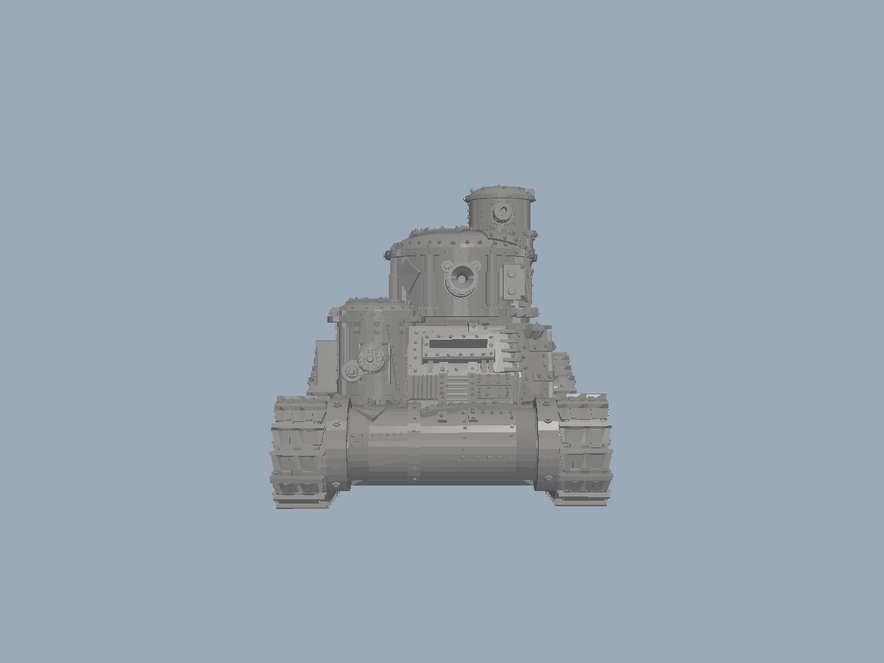 Ork Kill Style坦克模型