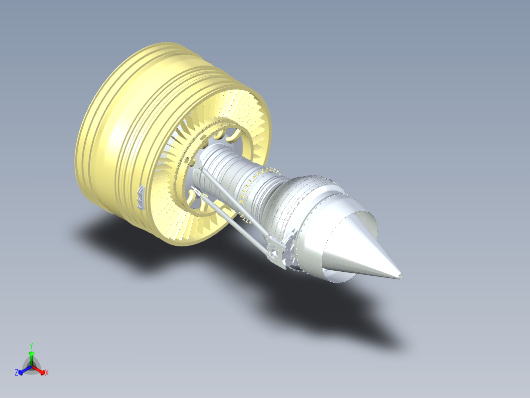 GE90涡轮风扇发动机