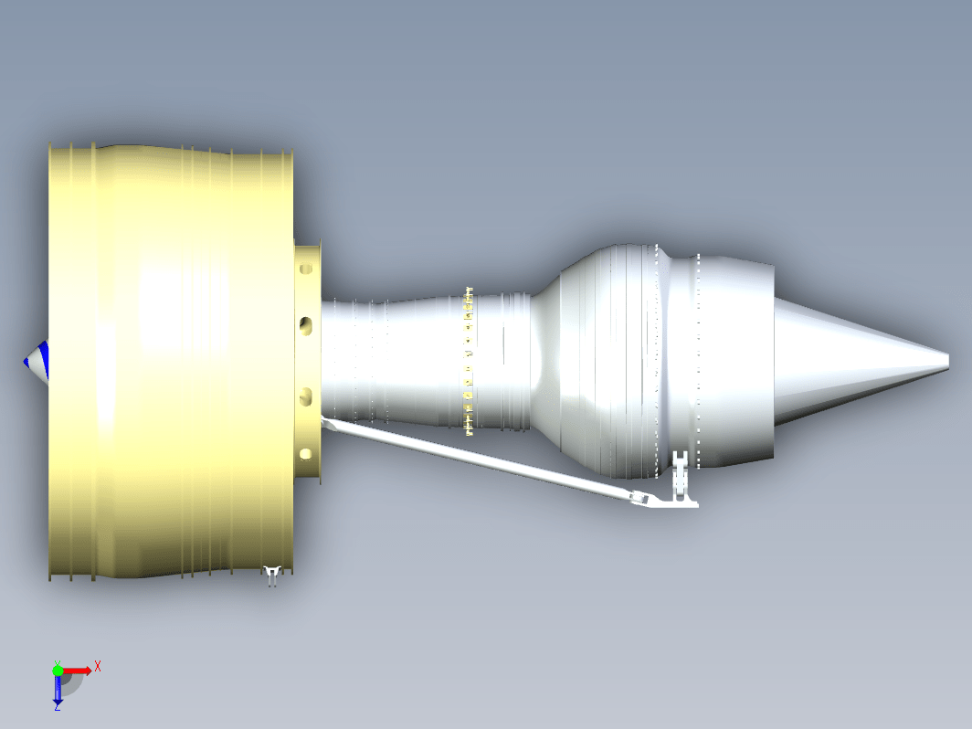 GE90涡轮风扇发动机