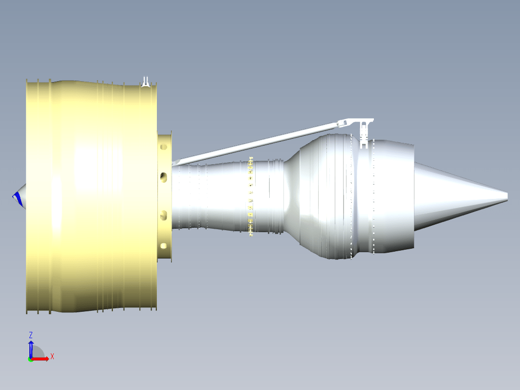 GE90涡轮风扇发动机