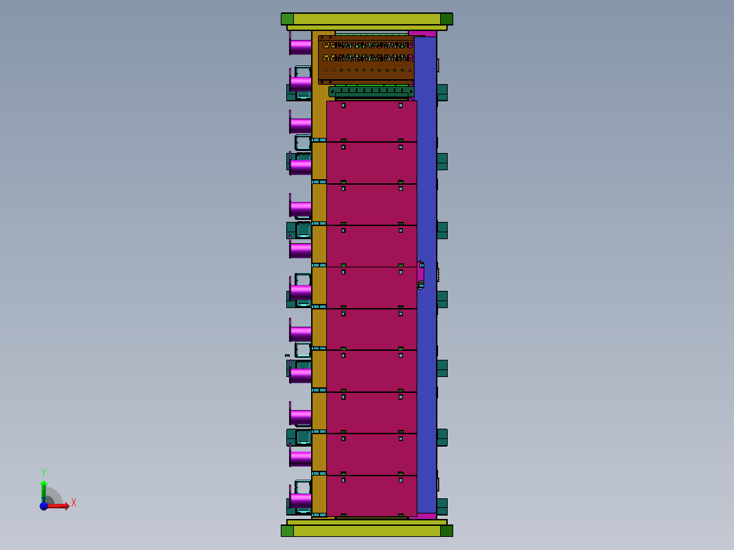 通信MODF光纤配线架适用新建机房独立光纤跳接