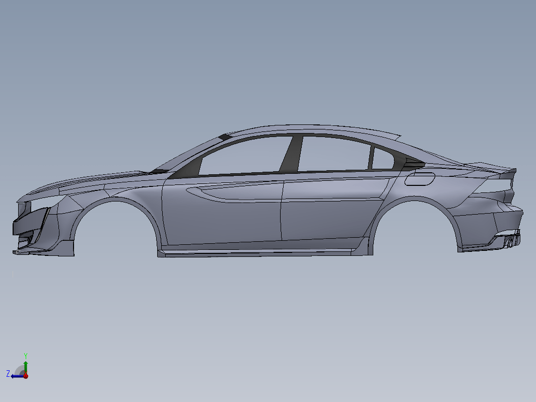 标致508PSE汽车模型