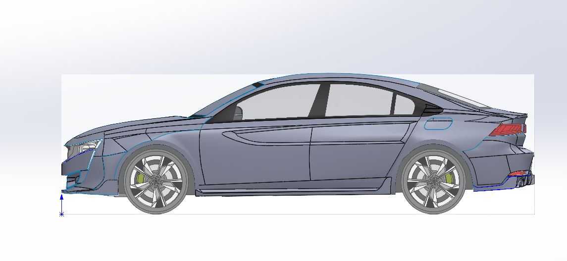 标致508PSE汽车模型