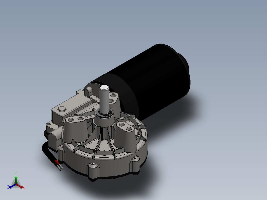 Solidworks12V减速电机