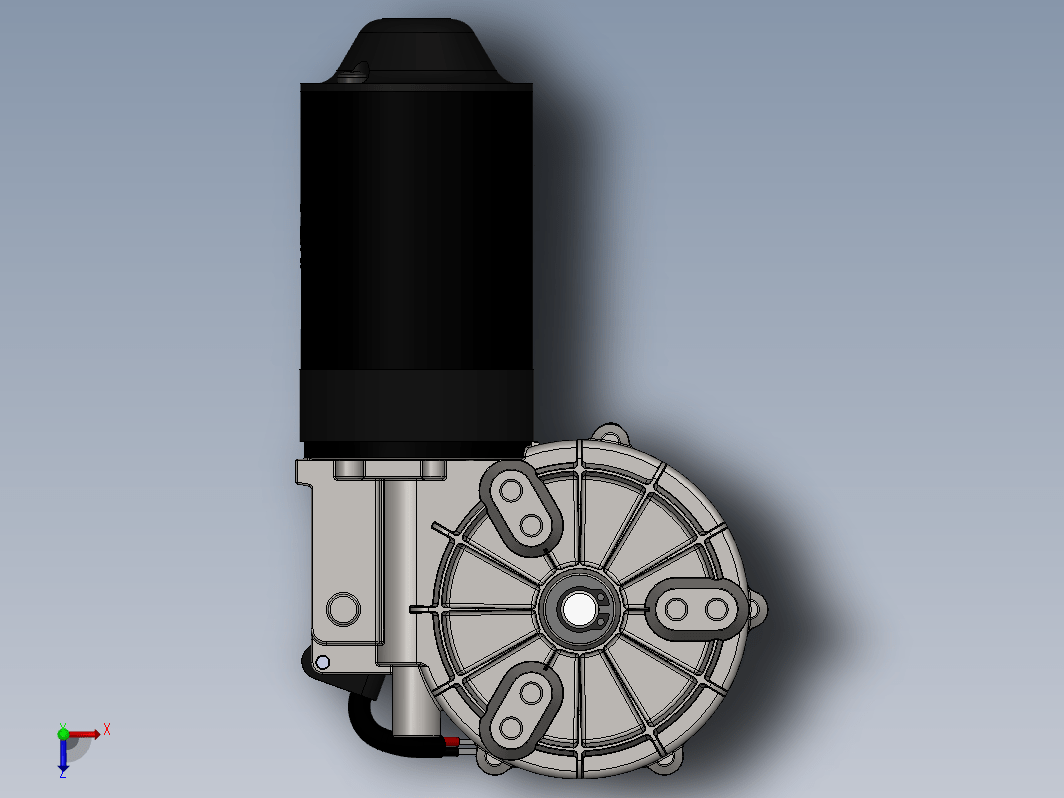 Solidworks12V减速电机