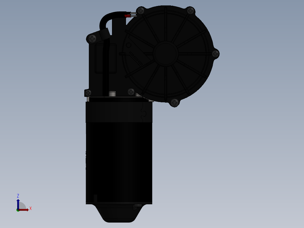 Solidworks12V减速电机