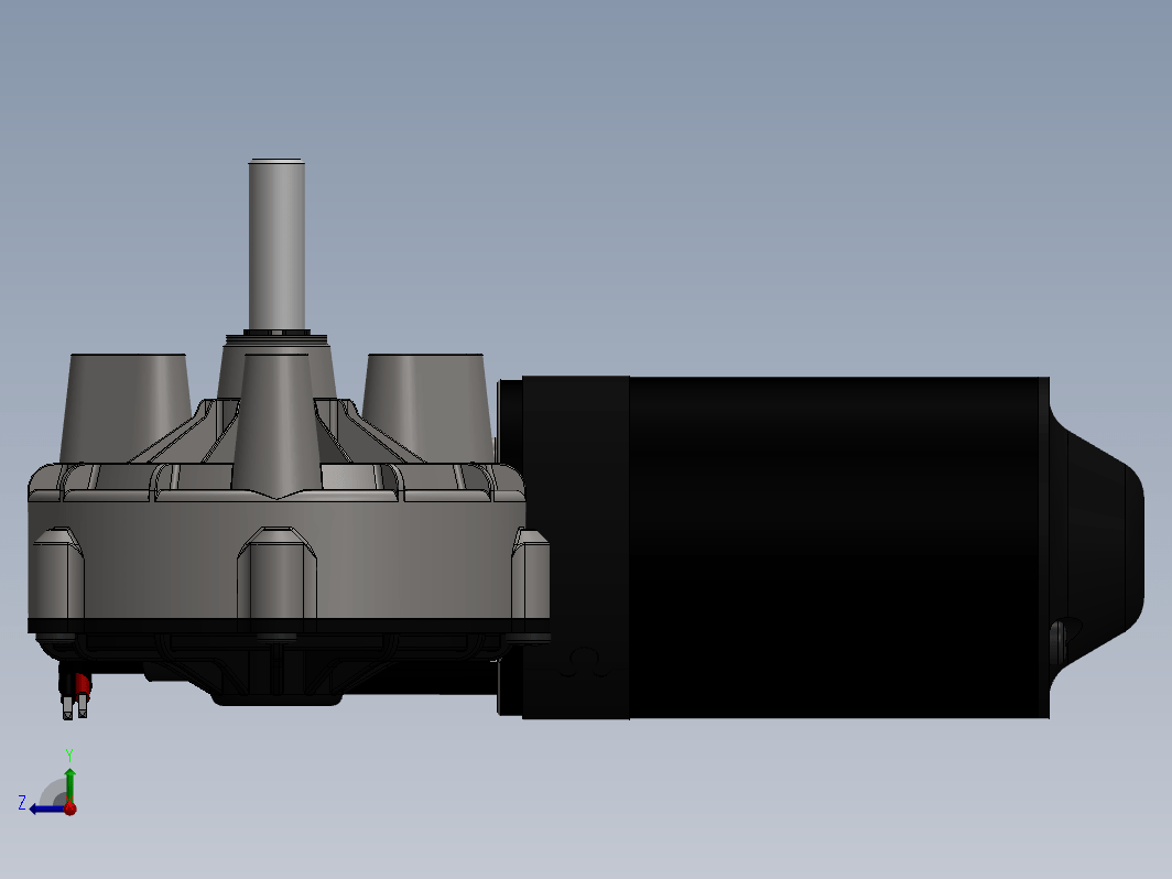 Solidworks12V减速电机