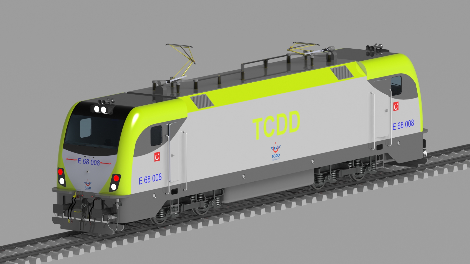 E68000 机车火车
