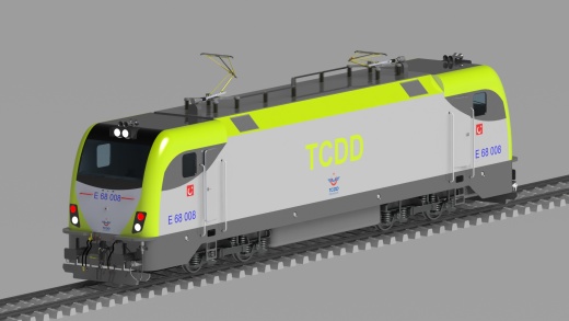 E68000 机车火车