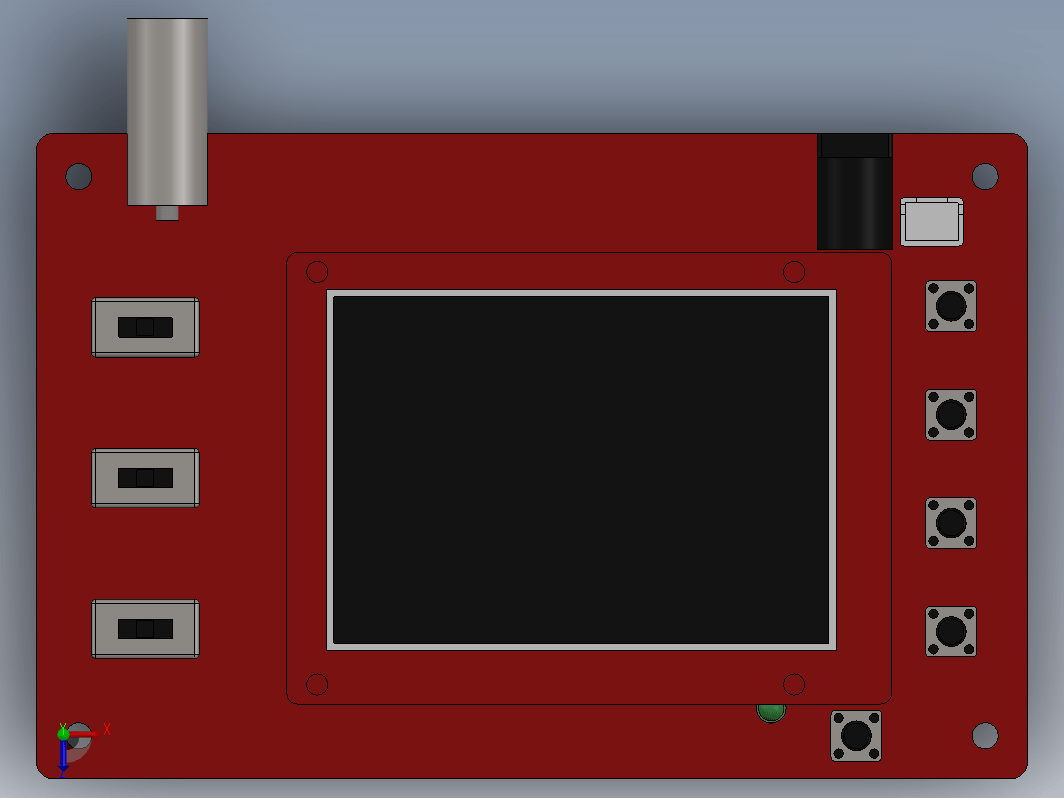 电路板 主板 DSO138 Oscilloscope 1 SW STP