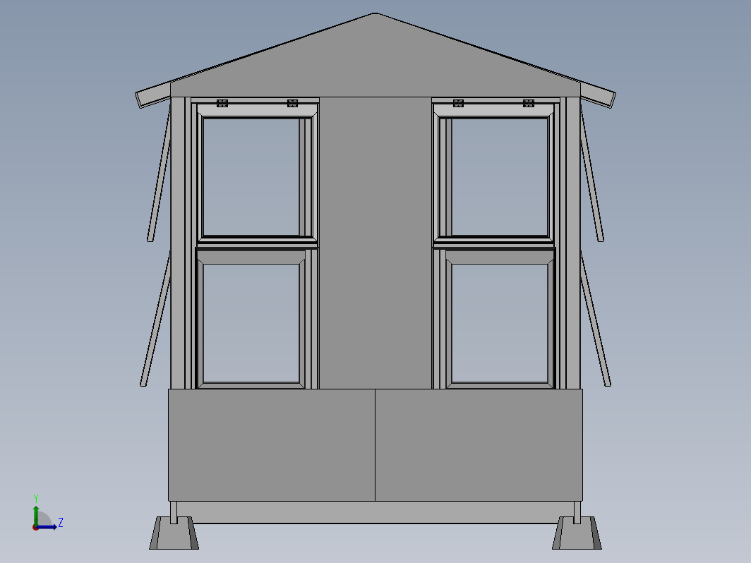 温室阳光房结构 Greenhouse