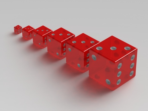 标准六面骰子
