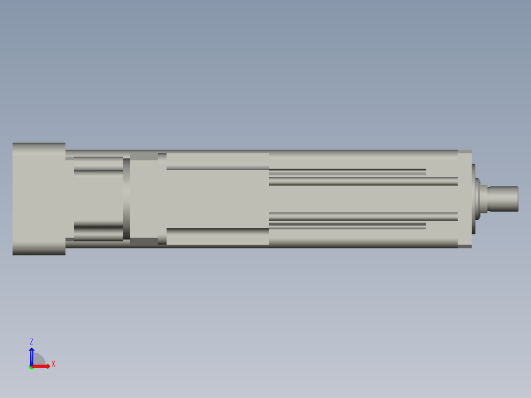 MRB120-L10-S300-MRQD-MRW-P10-1.5KW+减速机伺服电缸MRB120系列P10平行安装1：1（外螺纹）