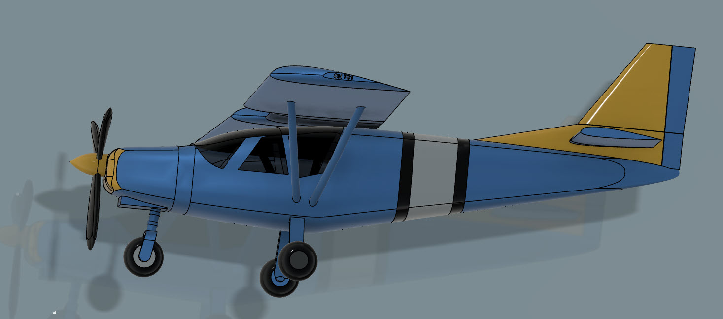 ch-701两座运动型飞机