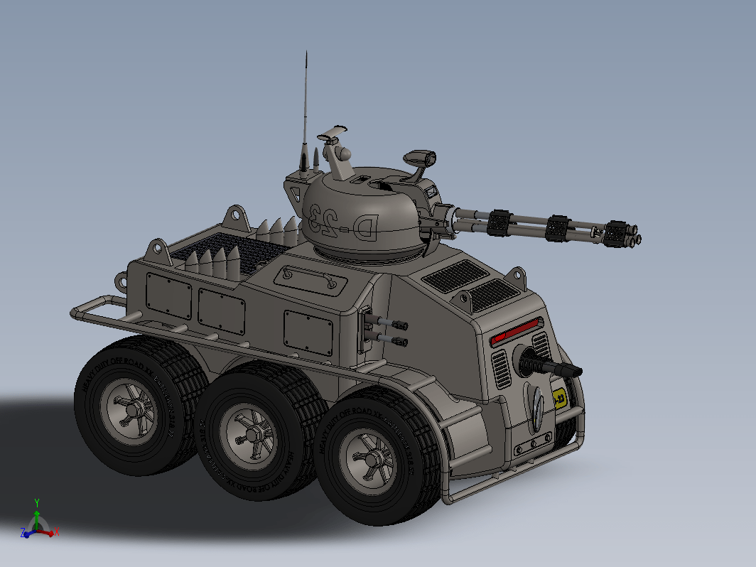 后卫HDR-D23装甲战车
