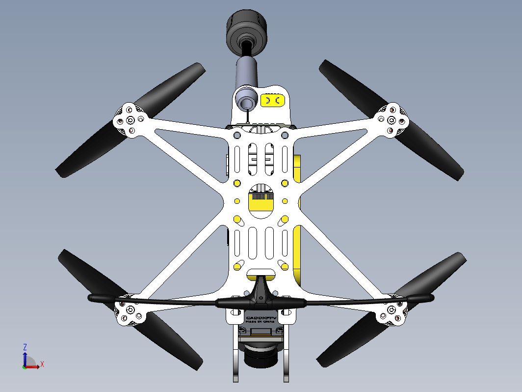 四轴无人机 3-inch-fpv