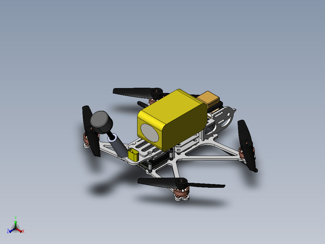 四轴无人机 3-inch-fpv