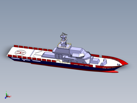 Explorer Yacht简易游艇模型缩略图