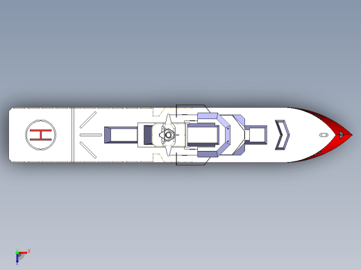 Explorer Yacht简易游艇模型缩略图