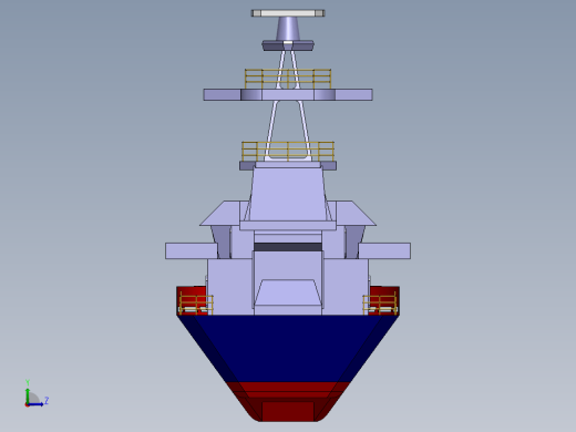 Explorer Yacht简易游艇模型缩略图
