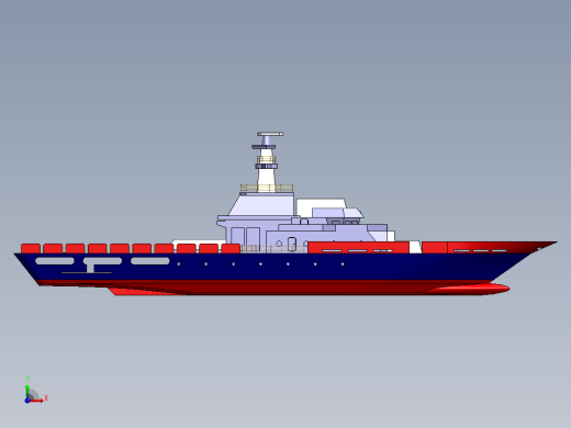 Explorer Yacht简易游艇模型缩略图