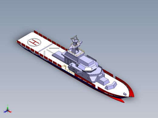 Explorer Yacht简易游艇模型缩略图