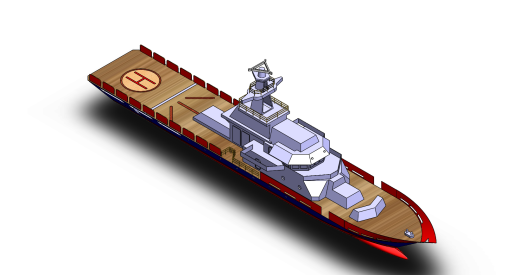 Explorer Yacht简易游艇模型缩略图