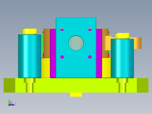 三孔连杆加工工艺及夹具设计三维CReo5.0带参+CAD+说明书缩略图