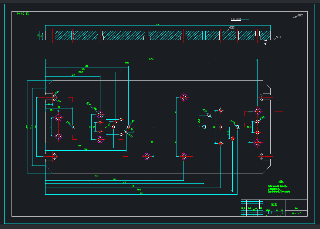 三孔连杆加工工艺及夹具设计三维CReo5.0带参+CAD+说明书