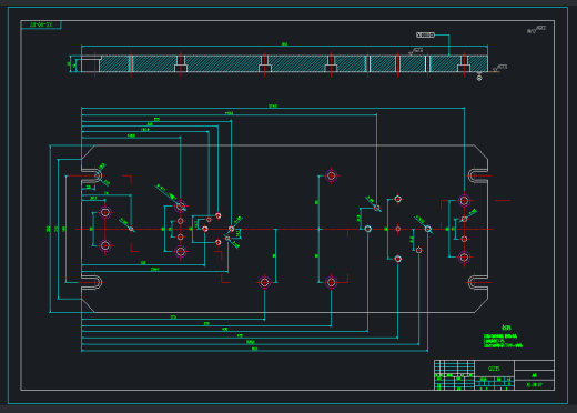 三孔连杆加工工艺及夹具设计三维CReo5.0带参+CAD+说明书缩略图