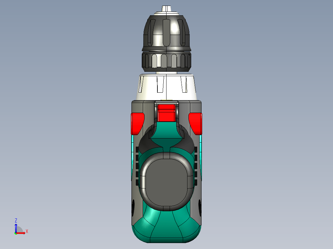 电钻手枪钻模型