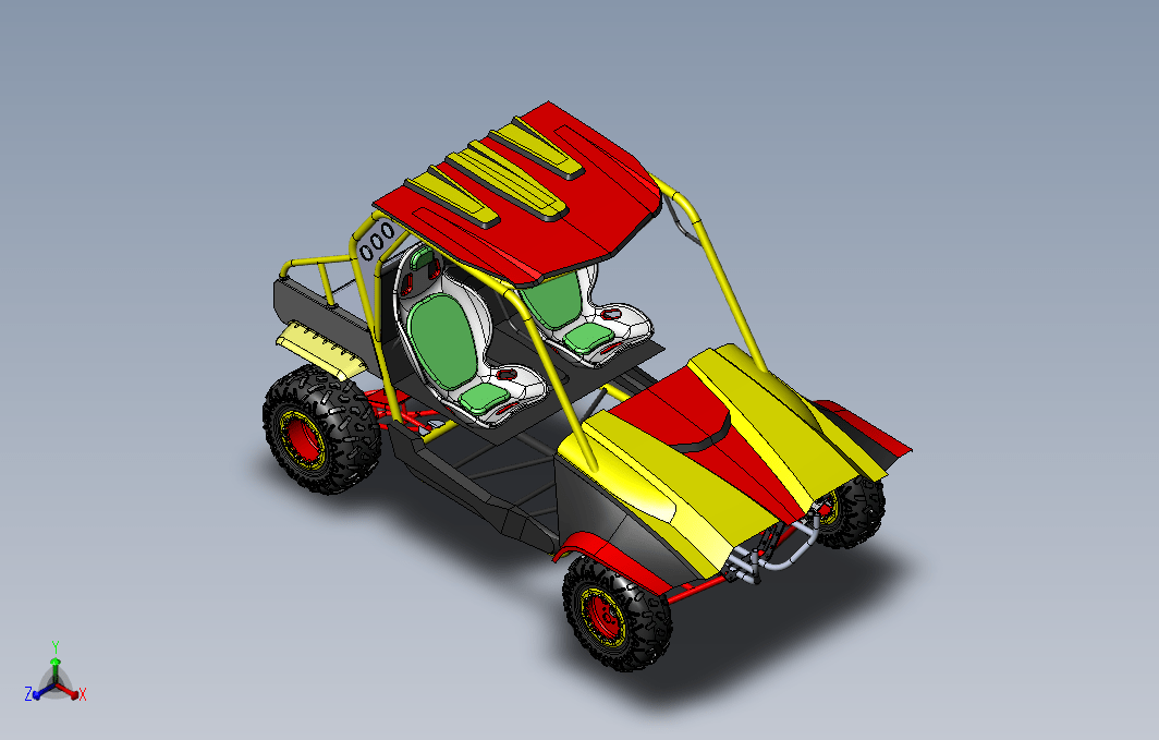 【610】4×4越野车SW设计