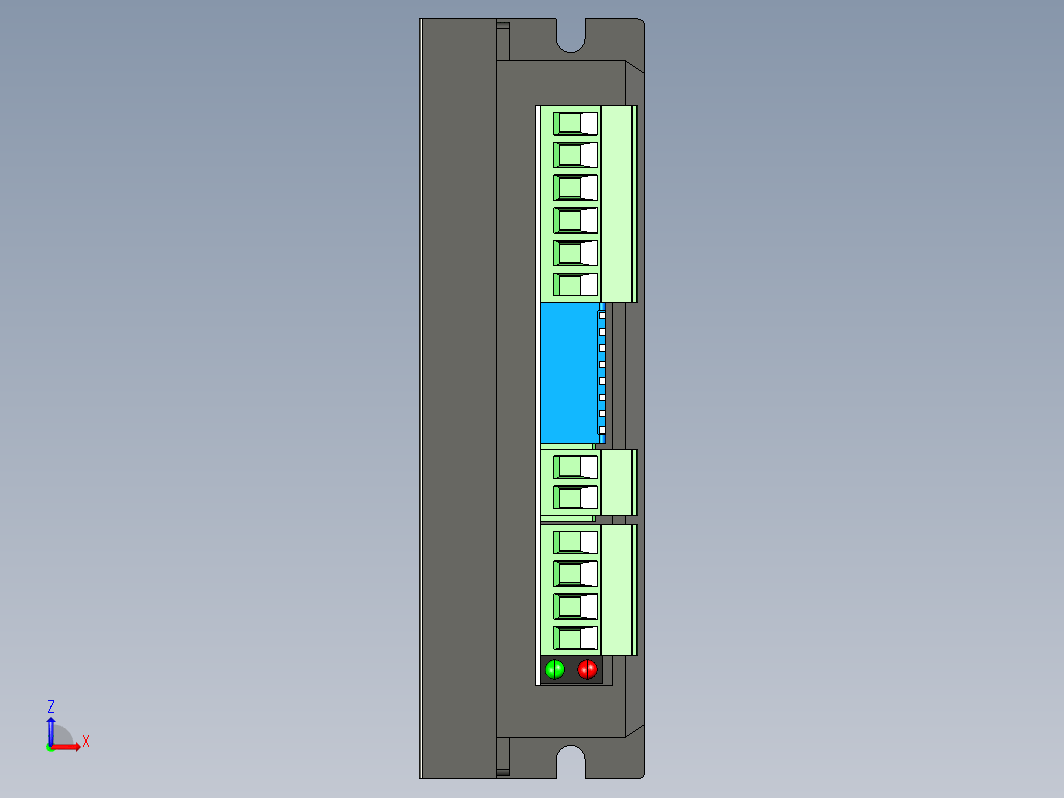 步进驱动器3D图2M542