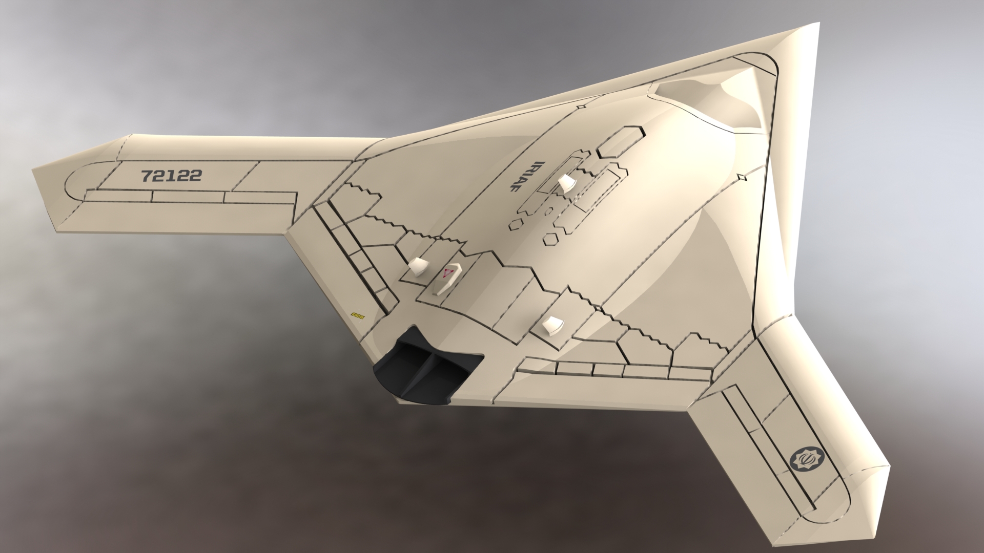 X-47B无人机(uav)