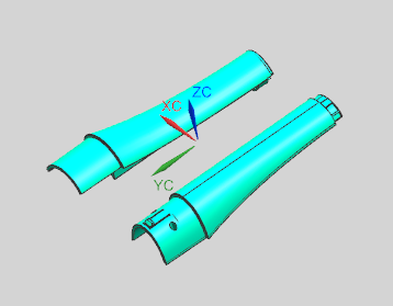 儿童理发器外壳注塑模具设计