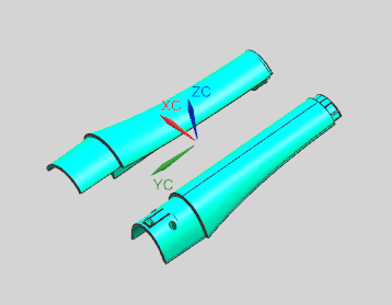 儿童理发器外壳注塑模具设计缩略图