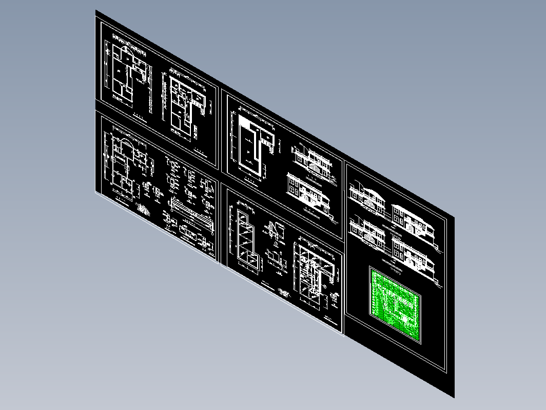 钓鱼别墅设计方案