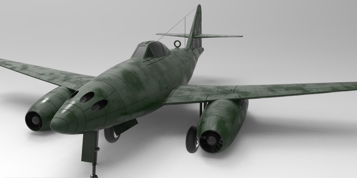 梅塞施米特Messerschmitt Me 262喷气飞机