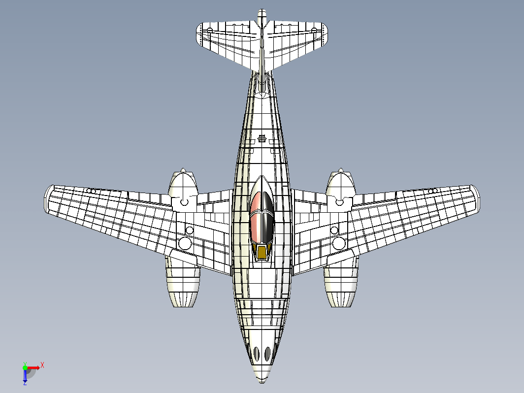 梅塞施米特Messerschmitt Me 262喷气飞机