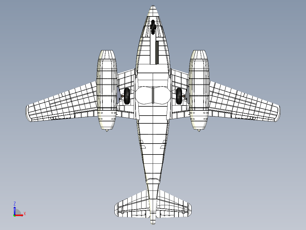 梅塞施米特Messerschmitt Me 262喷气飞机