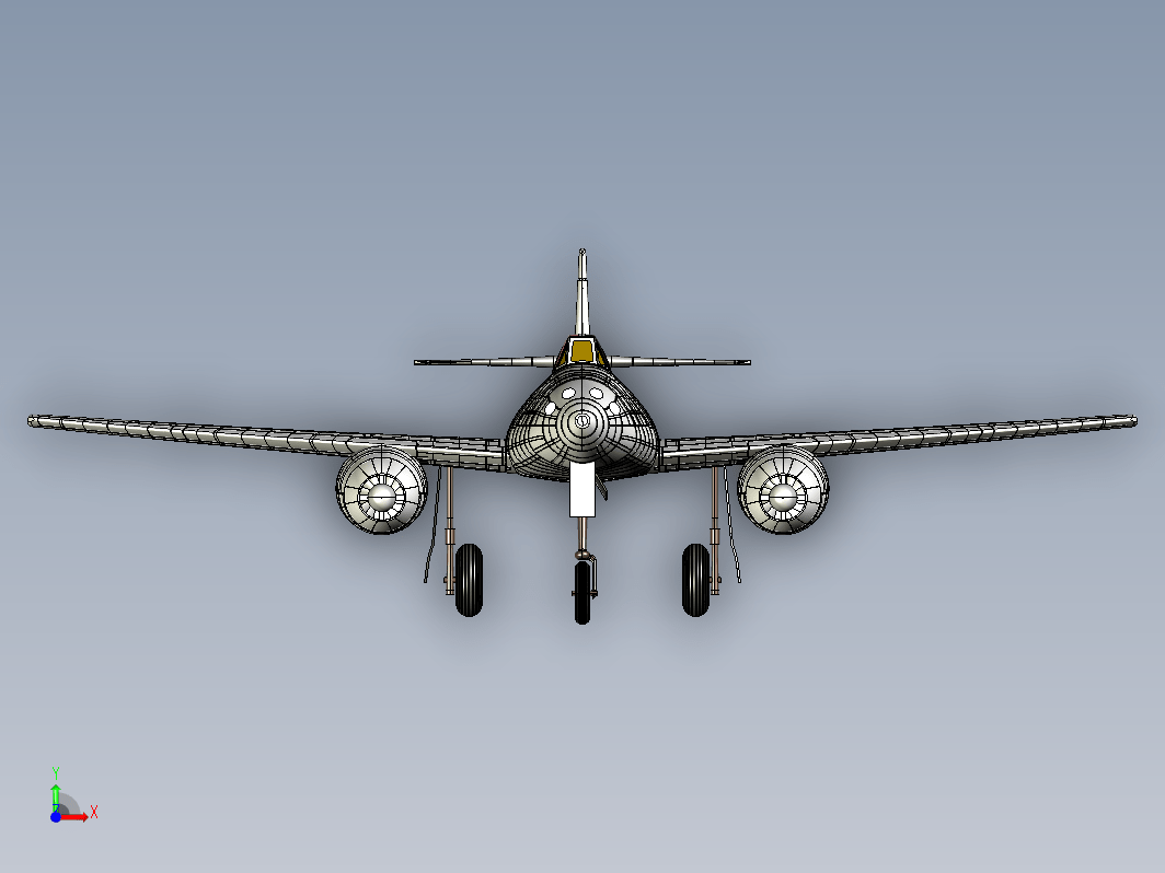 梅塞施米特Messerschmitt Me 262喷气飞机