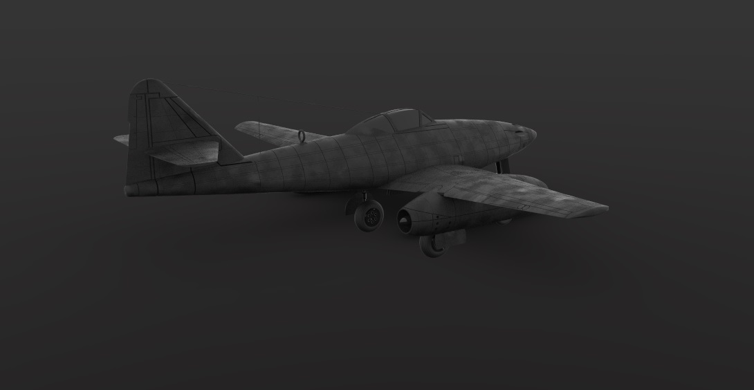 梅塞施米特Messerschmitt Me 262喷气飞机