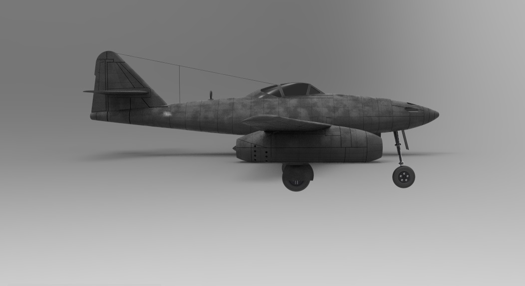 梅塞施米特Messerschmitt Me 262喷气飞机