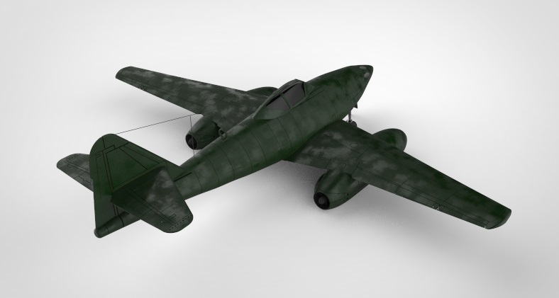 梅塞施米特Messerschmitt Me 262喷气飞机