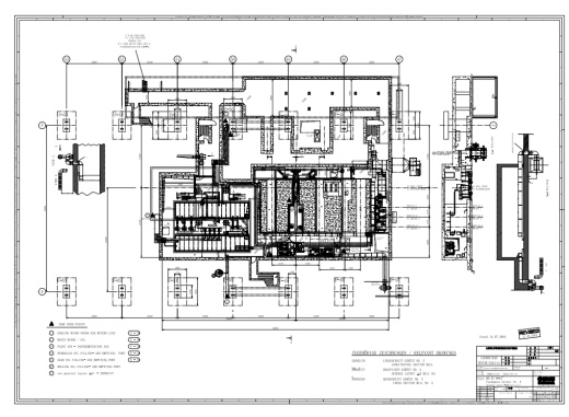 西马克森吉米尔轧机（dwg四张装配图）CAD