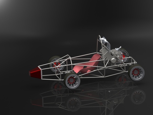 F1方程式赛车结构缩略图