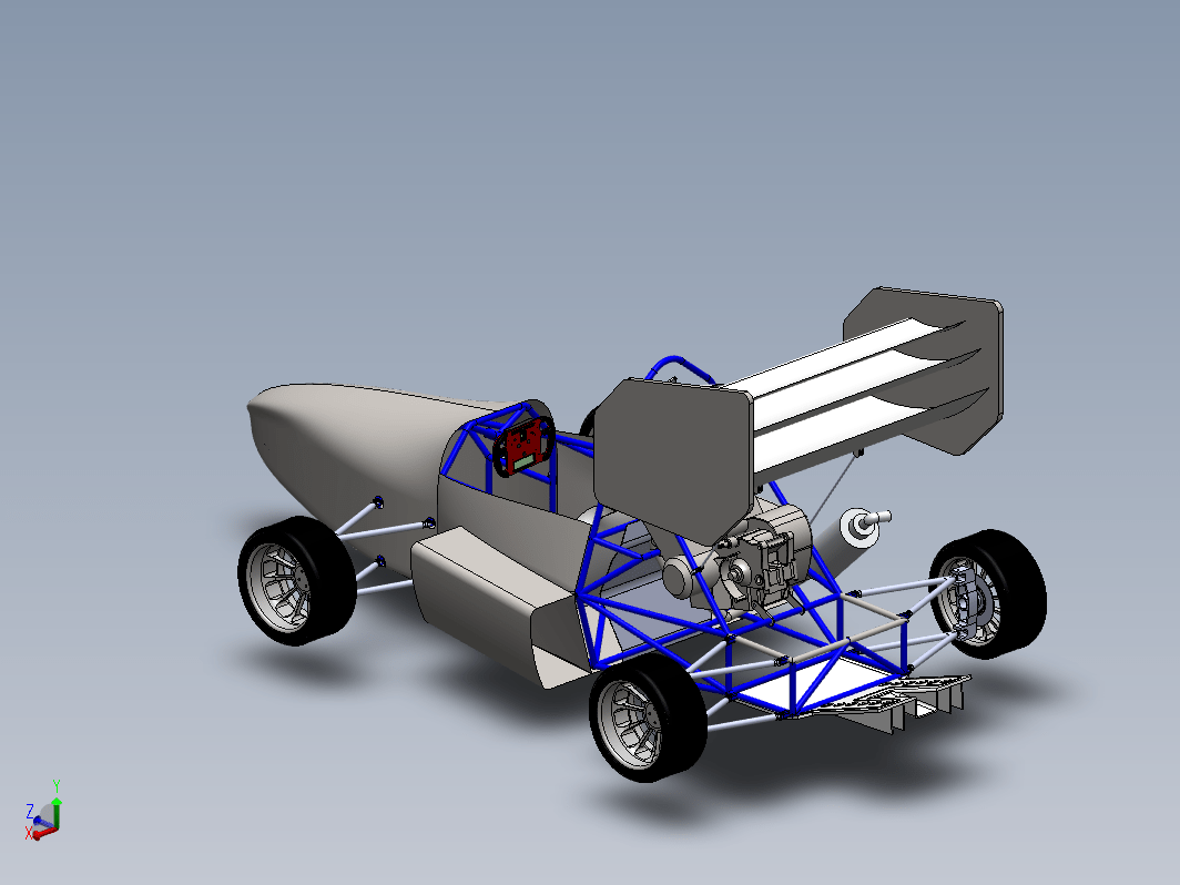 F1方程式赛车结构