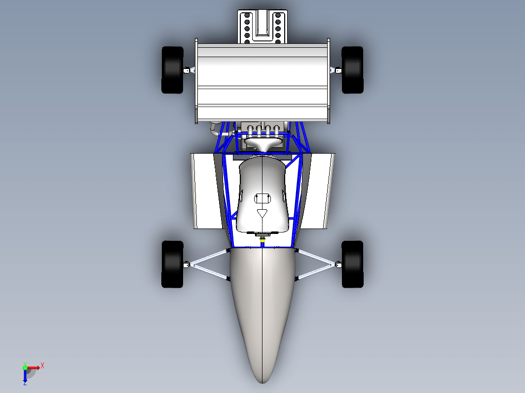 F1方程式赛车结构